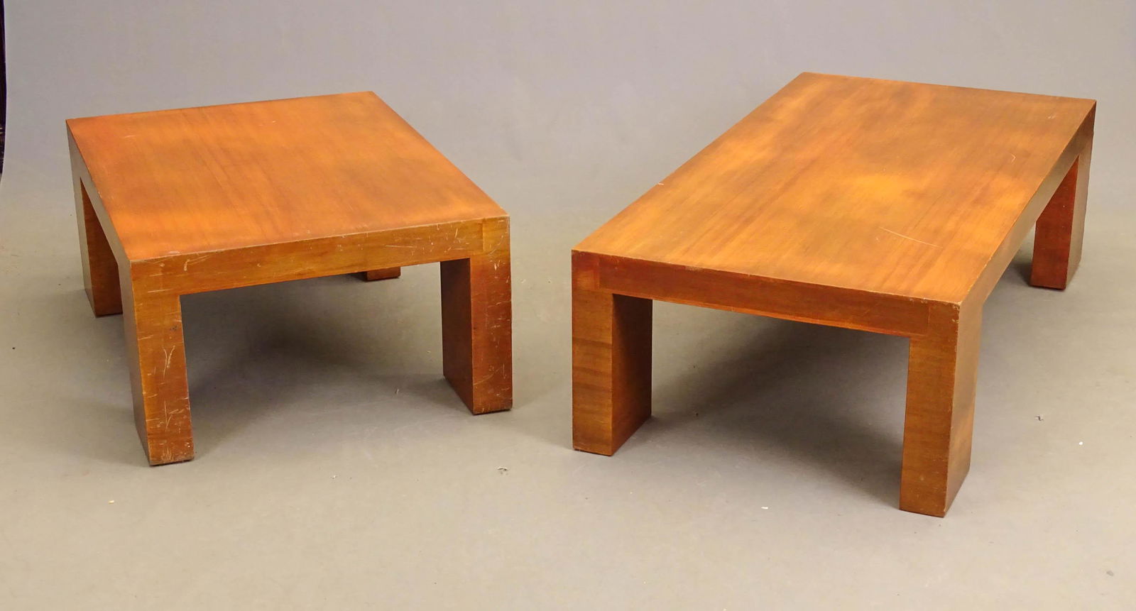Pair Modern Design Coffee Tables (1 of 6)
