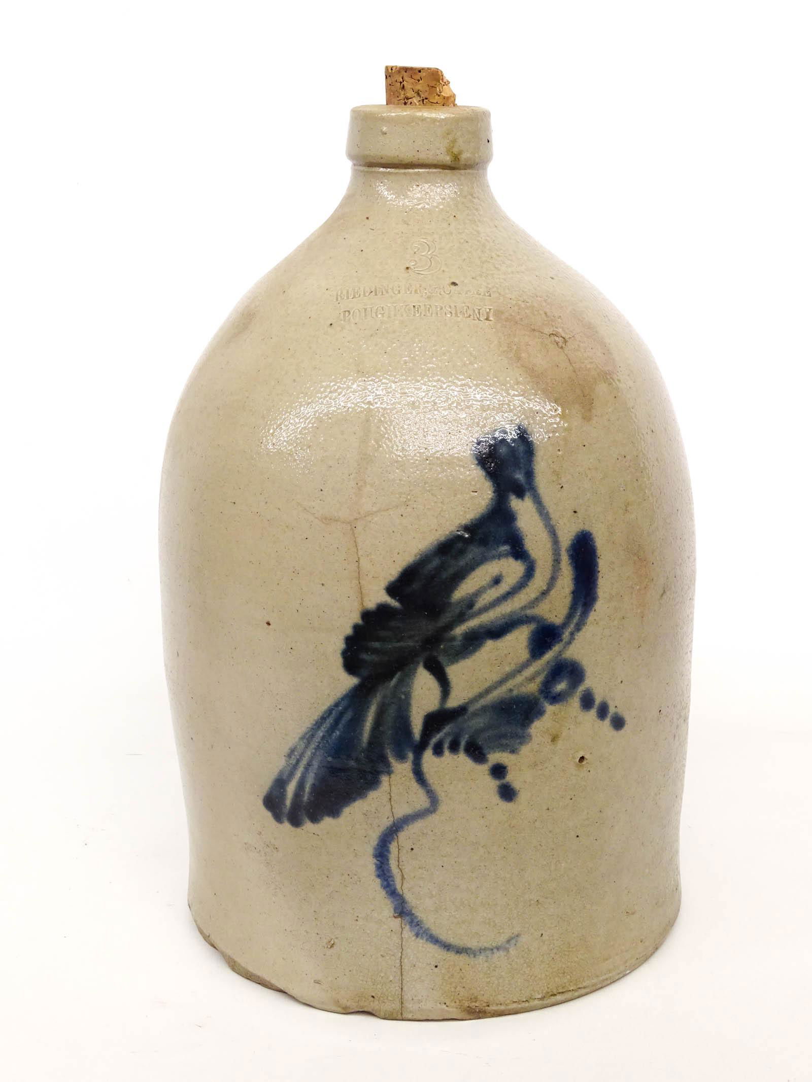 19th c. Stoneware Jug (1 of 3)