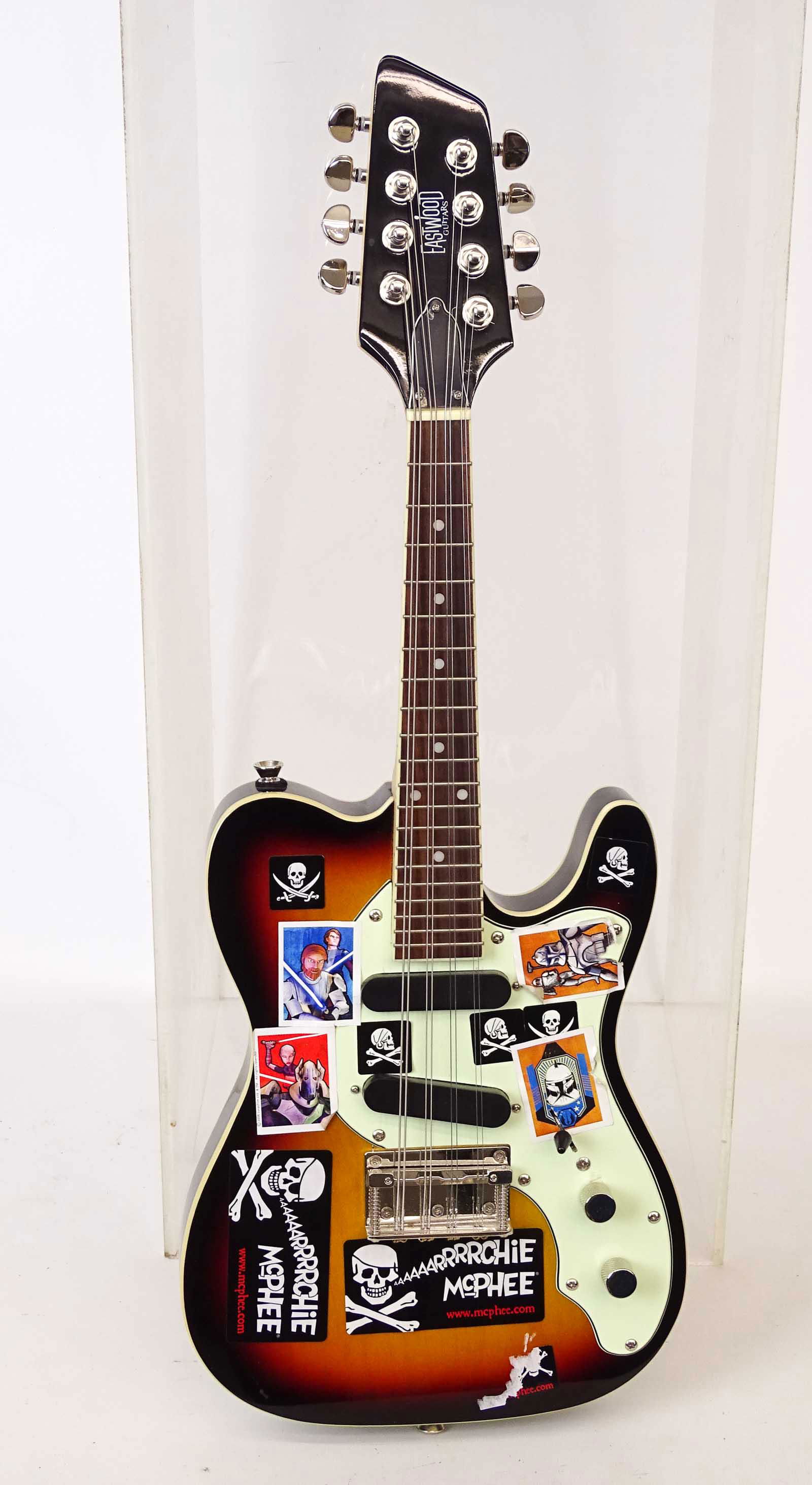 Eastwood 8 String Miniature Electric Guitar (1 of 7)