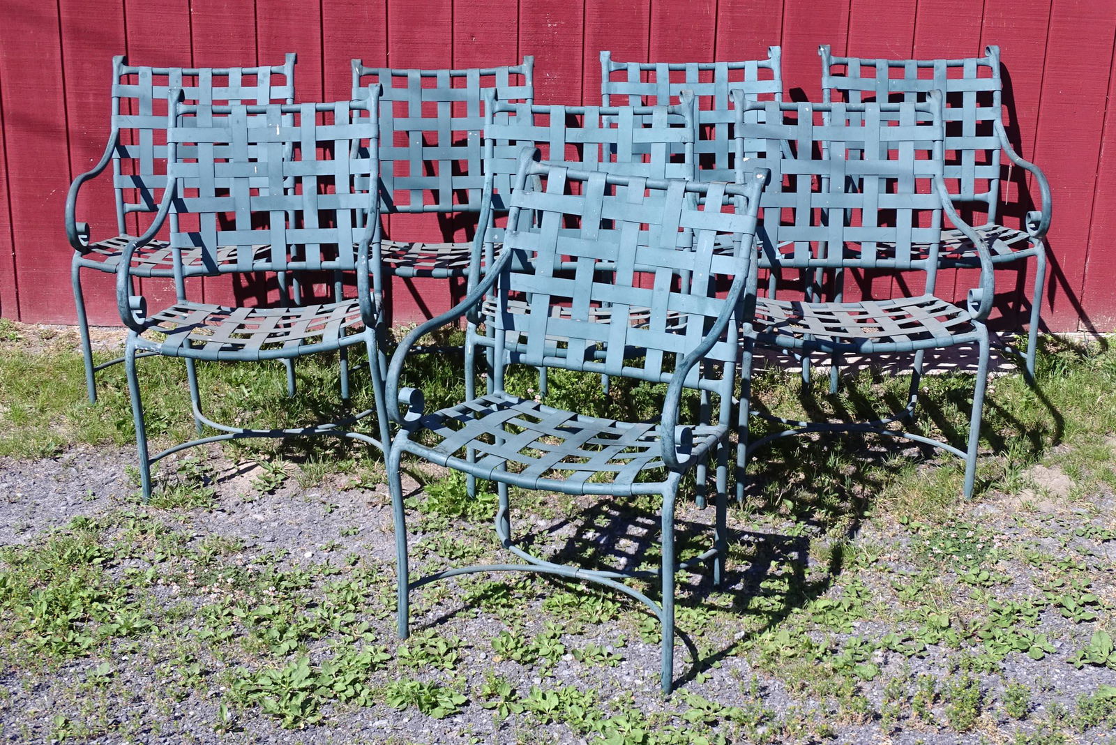 Set of (8) Patio Chairs (1 of 4)
