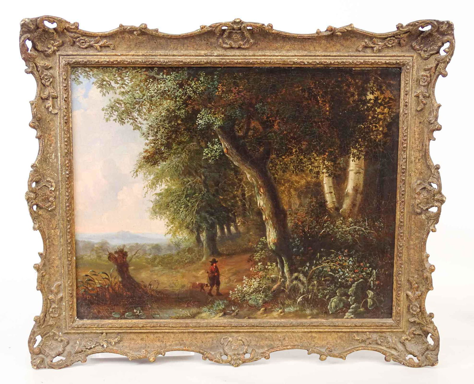 Continental School, Landscape with Figure (1 of 4)