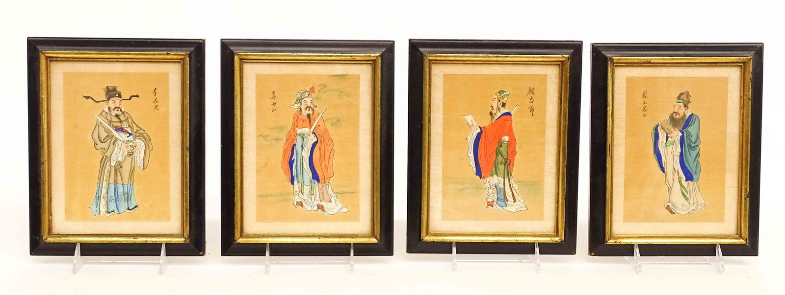 Asian Ancestral Hand Colored Prints (1 of 3)