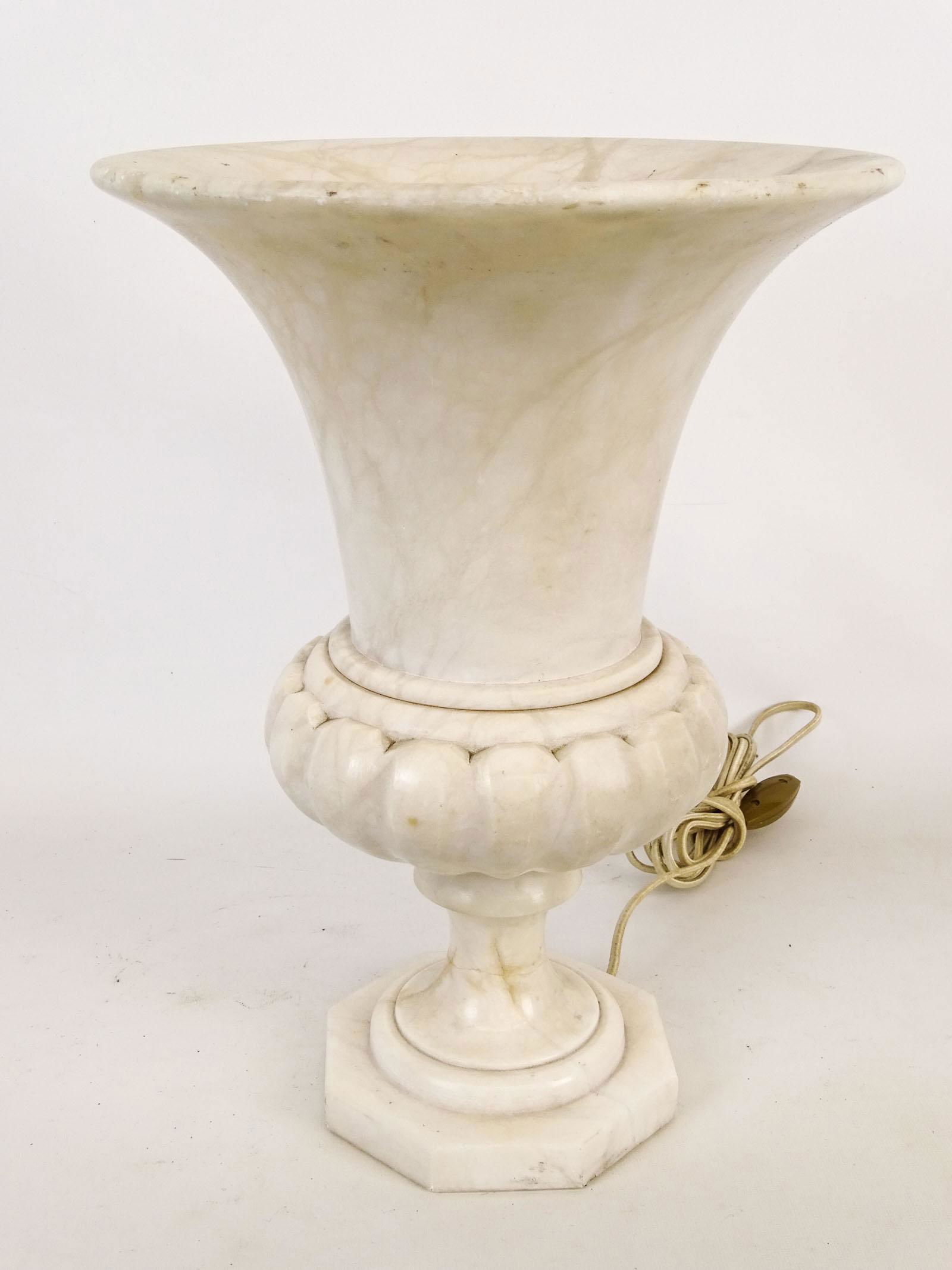 Alabaster Urn Lamp (1 of 3)