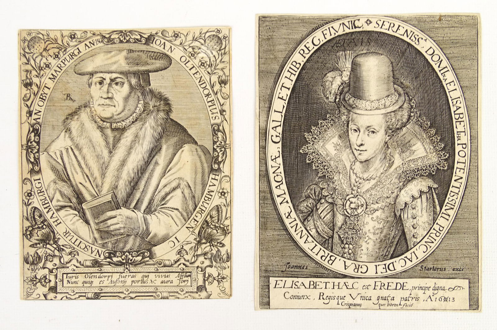 Old Master Portrait Prints  (2) (1 of 2)