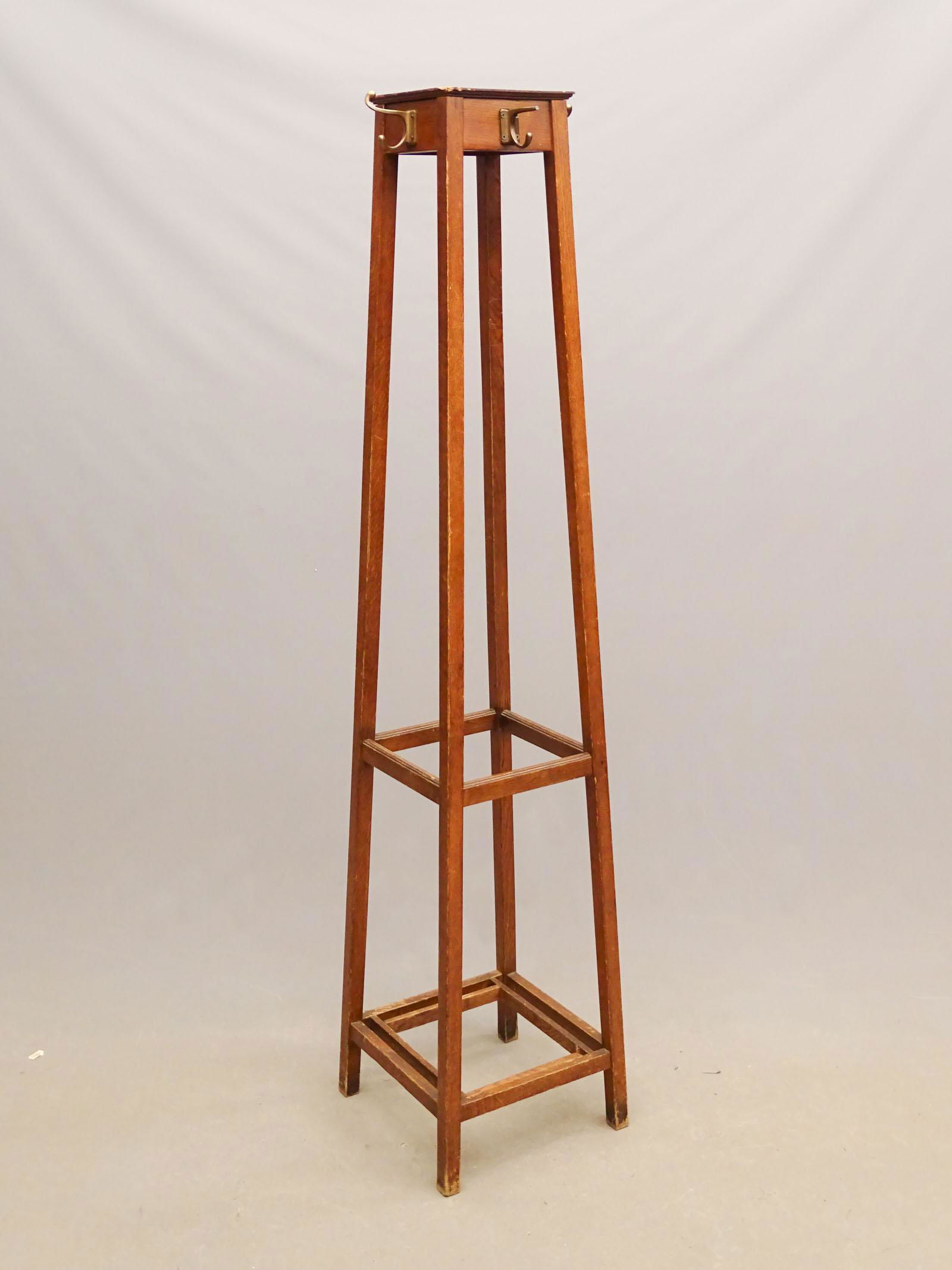 Mission Oak Coat Rack (1 of 3)