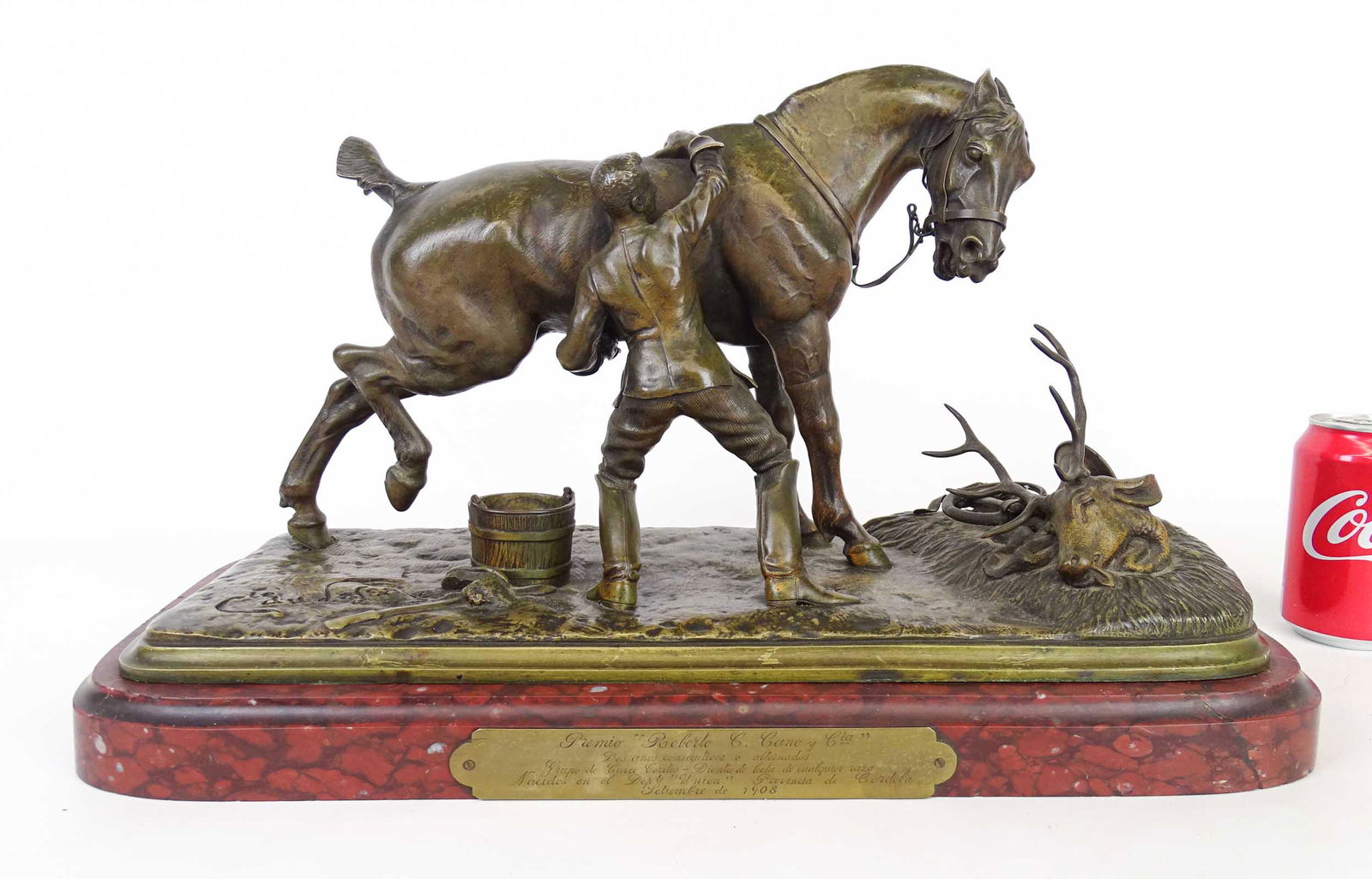 Bronze Man and Horse (1 of 11)