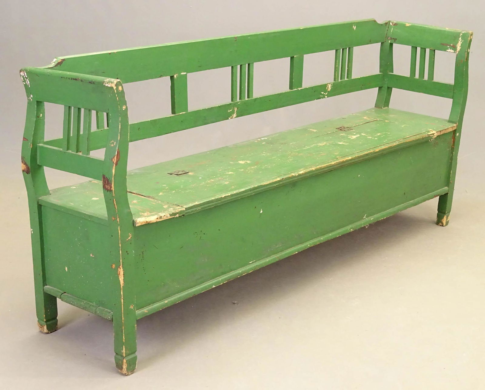 19th c. Hall Seat (1 of 5)