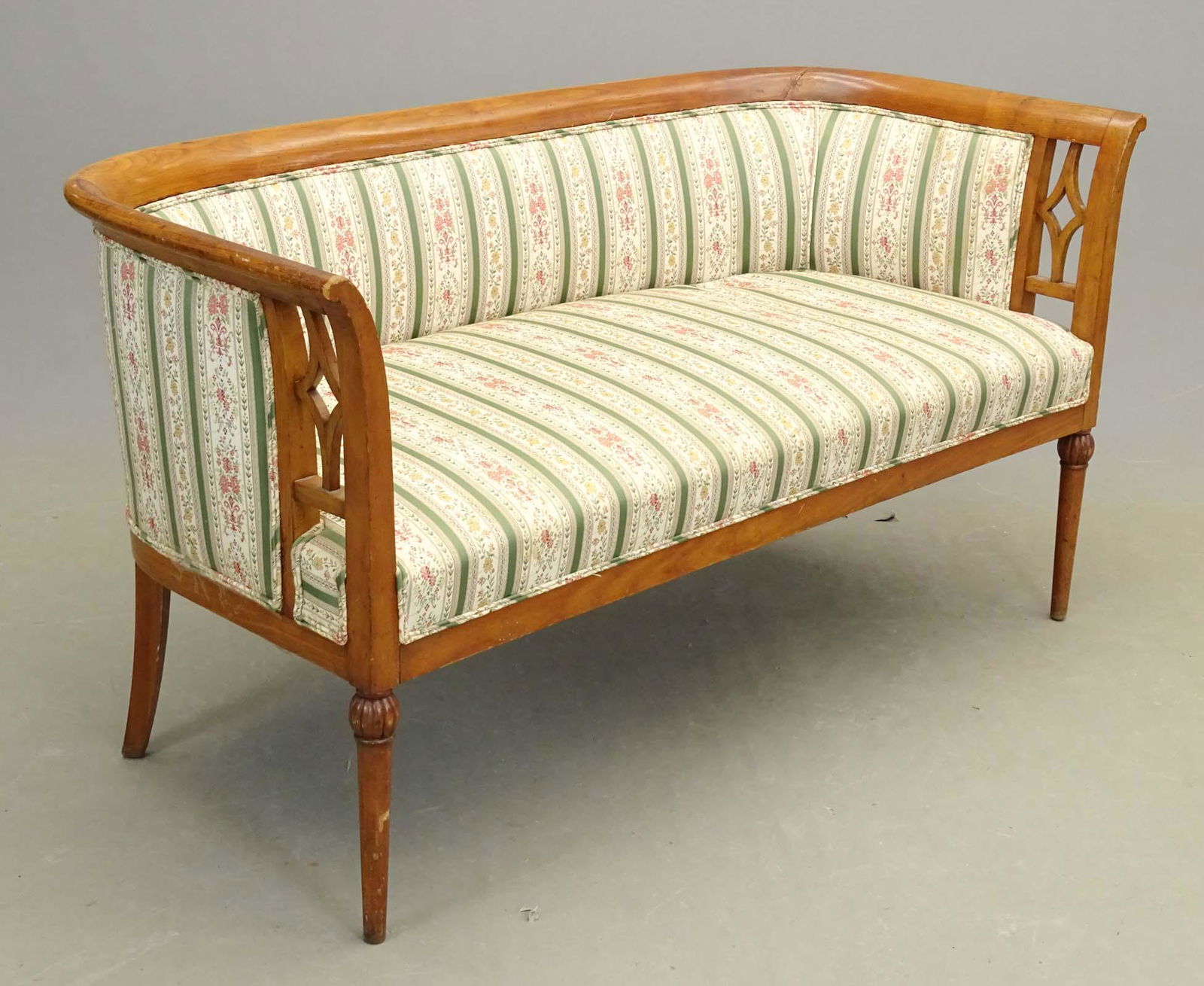 Continental Uholstered Settee (1 of 3)