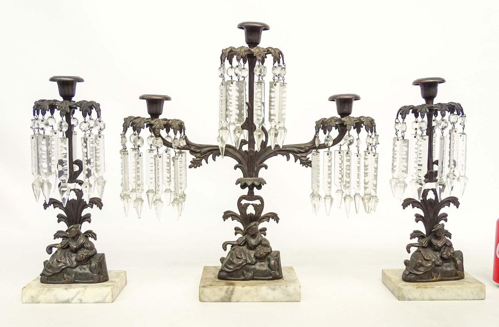 19th c. Girandole Set (1 of 6)