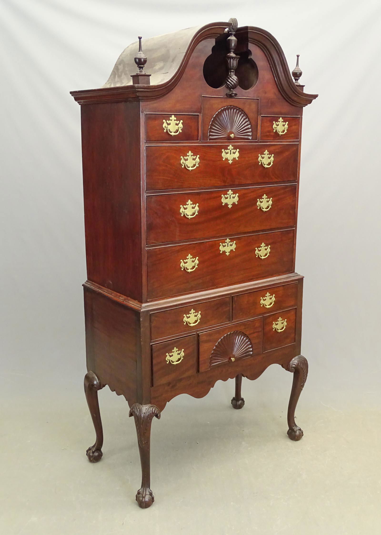 Centennial Boston Mahogany Highboy (1 of 5)
