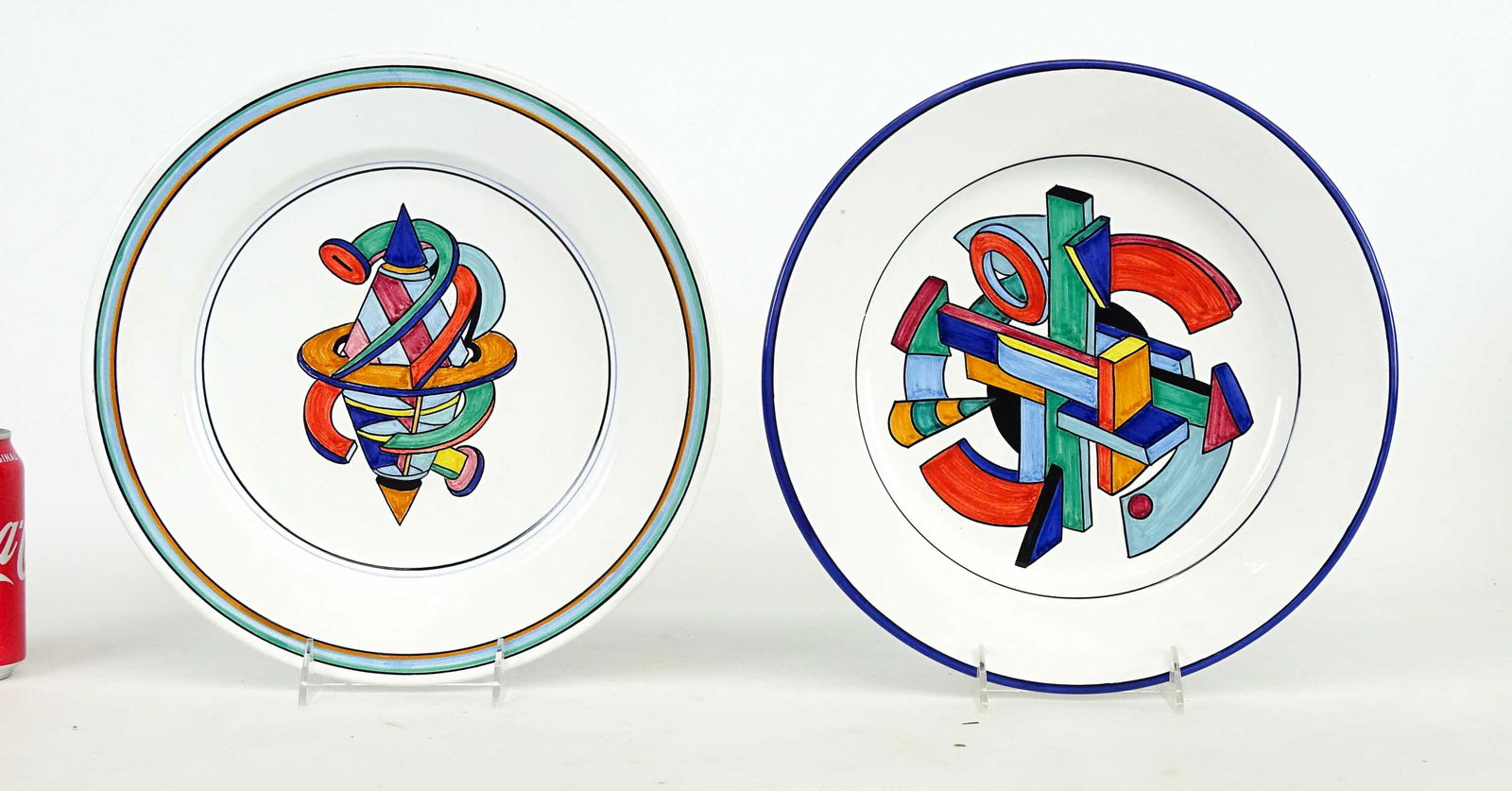 Pair of Italian Ceramic Plates (1 of 4)