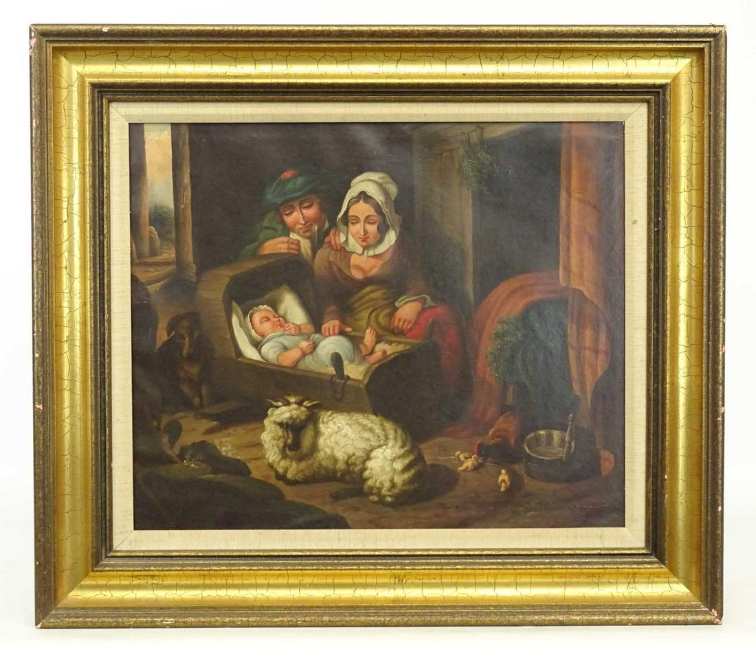 Continental School, Family Scene (1 of 3)