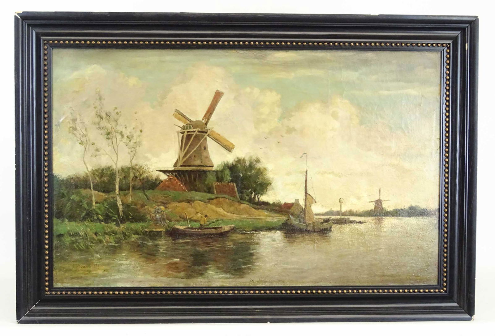 Dutch School, Landscape with Windmills (1 of 6)