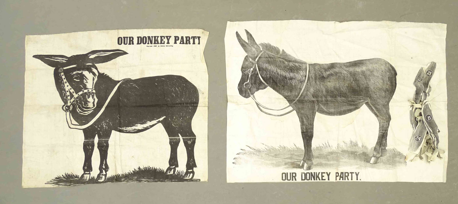 Early Pin the Tail on the Donkey Games (1 of 4)