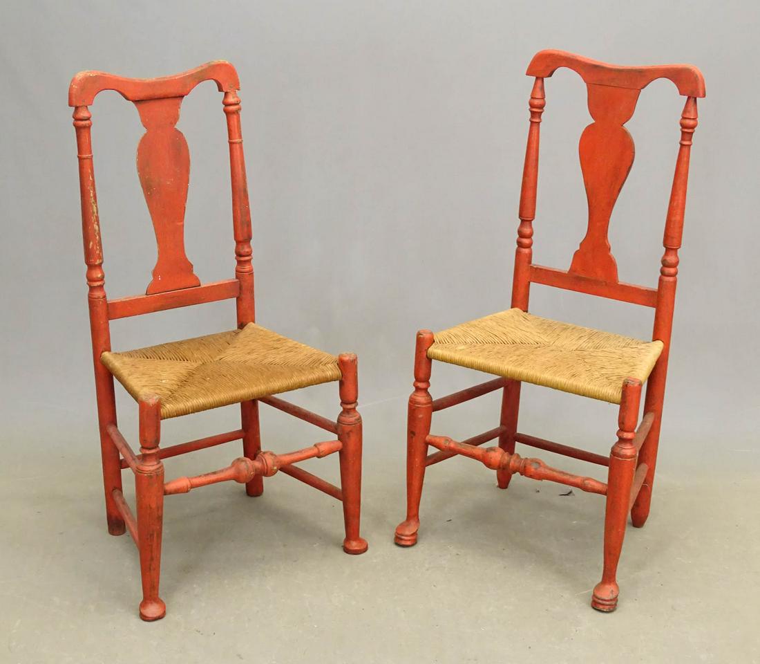 Queen Anne Chairs (1 of 4)