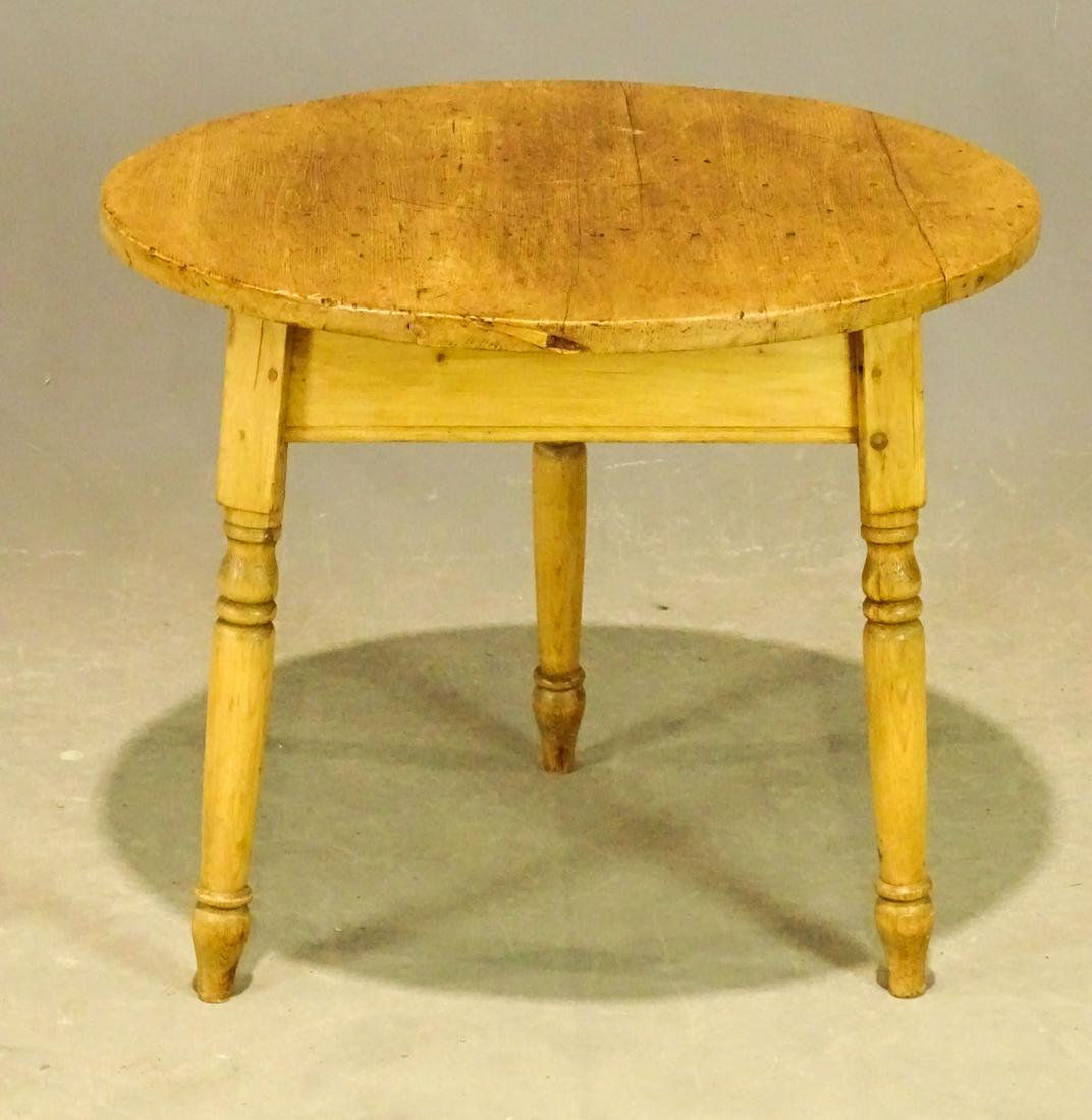 English Pine Cricket Table (1 of 3)