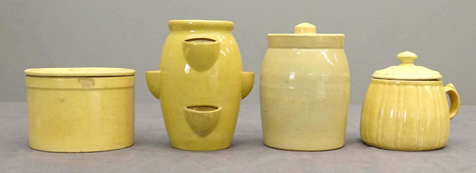 19th c. Yelloware Lot (1 of 6)