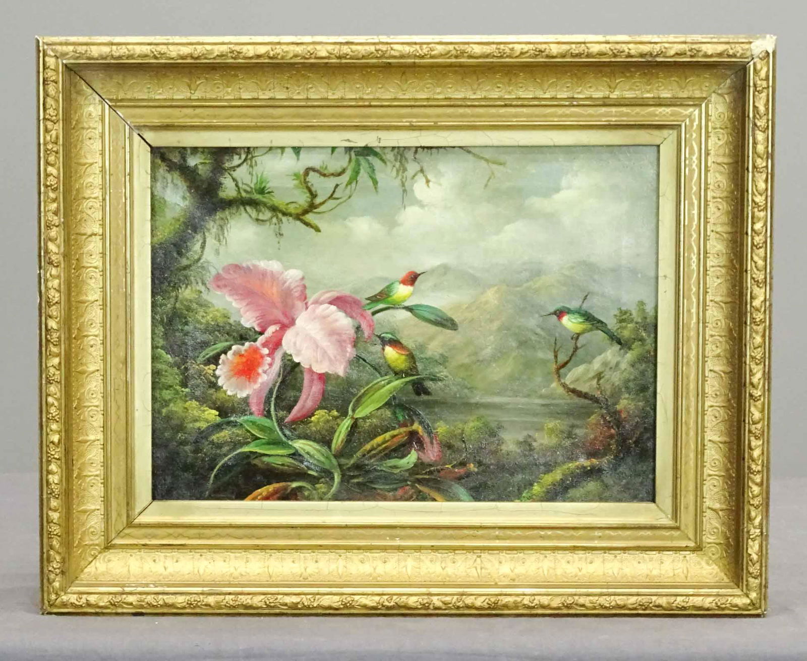 Painting: Copy of a Martin Johnson Heade (1 of 4)