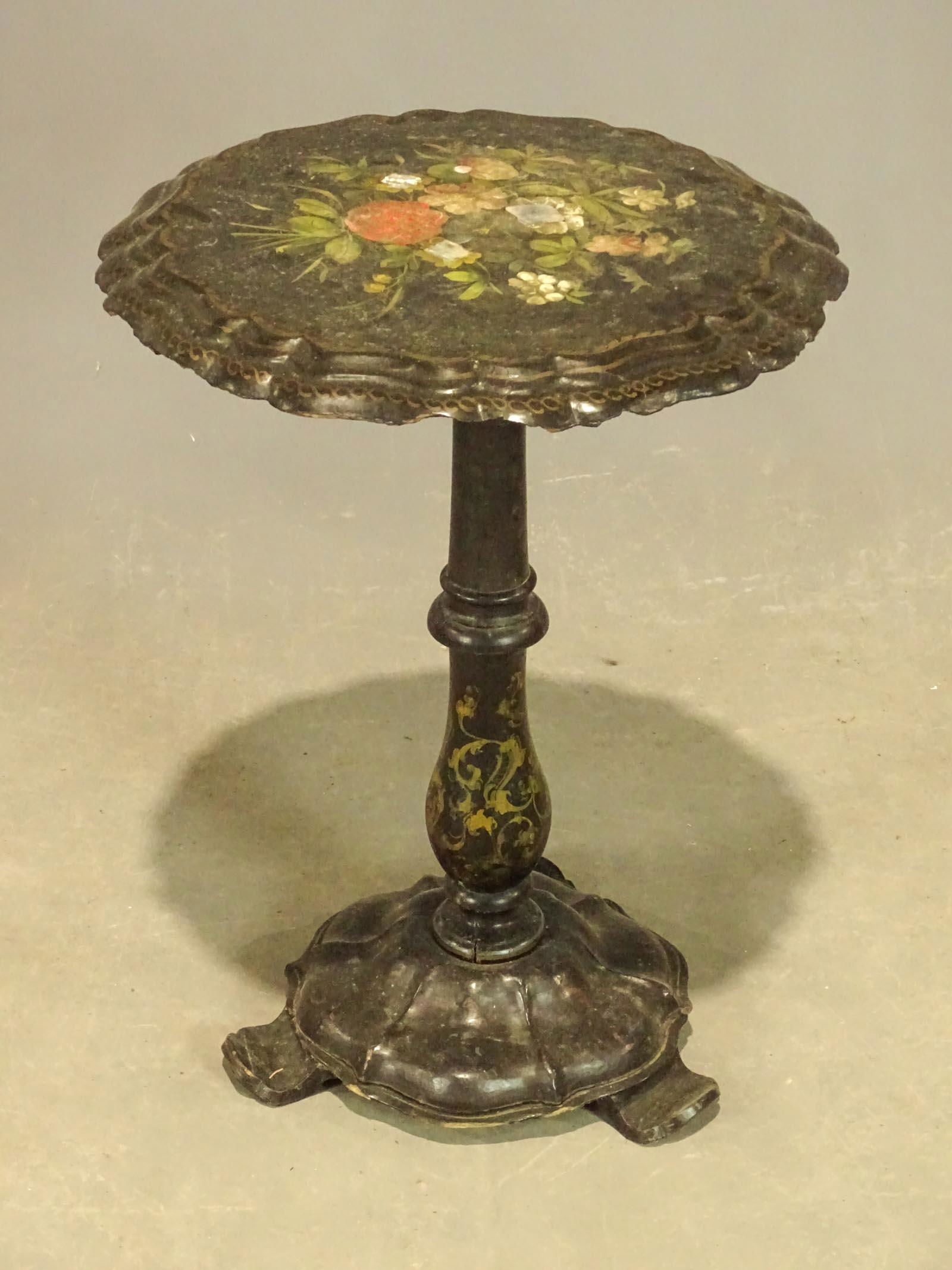 Victorian Papier Mache Stand (1 of 3)