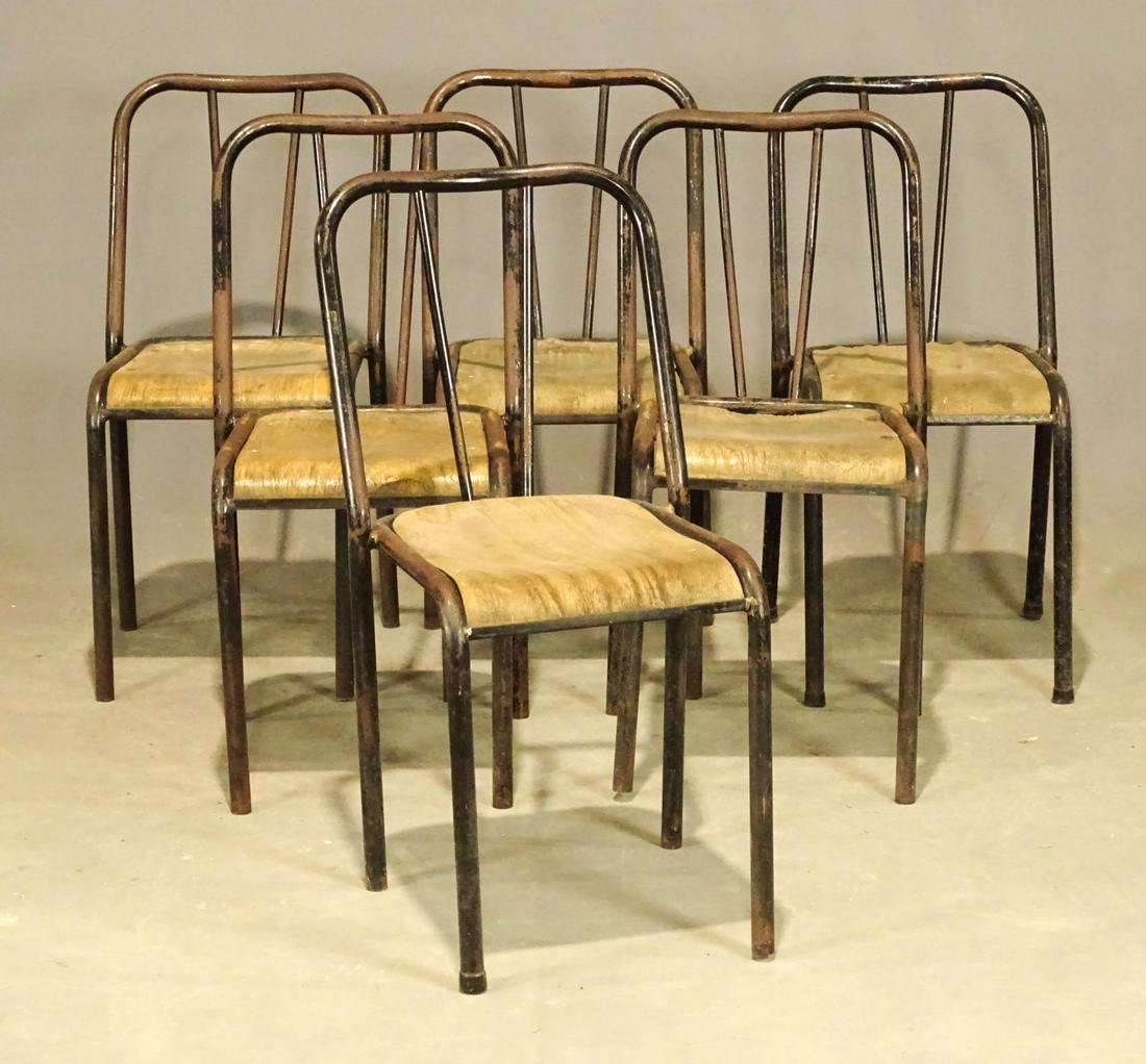 Set of (6) Industrial Chairs (1 of 4)
