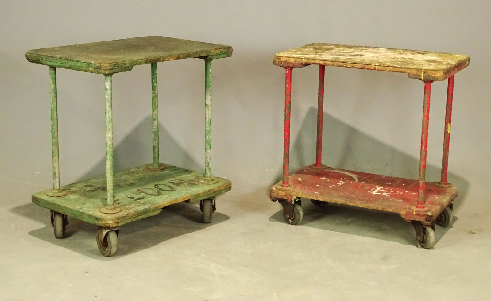 Two Industrial Carts (1 of 6)