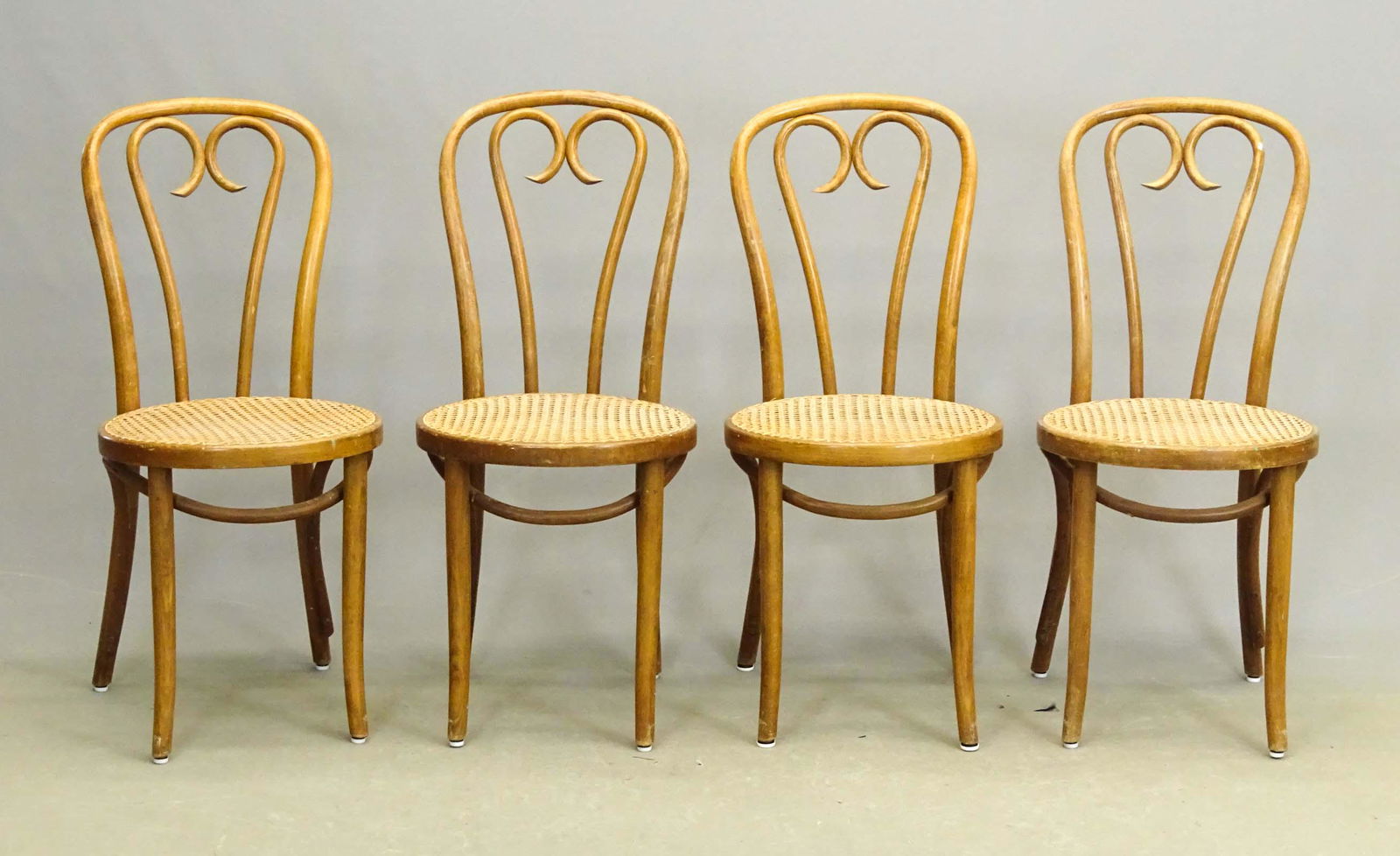 Set of (4) Bentwood Chairs (1 of 5)