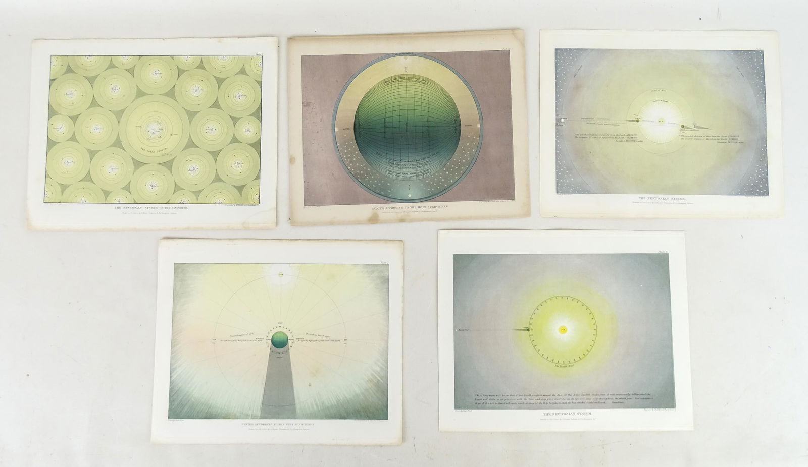 Early English Astronomy Prints (5) (1 of 6)