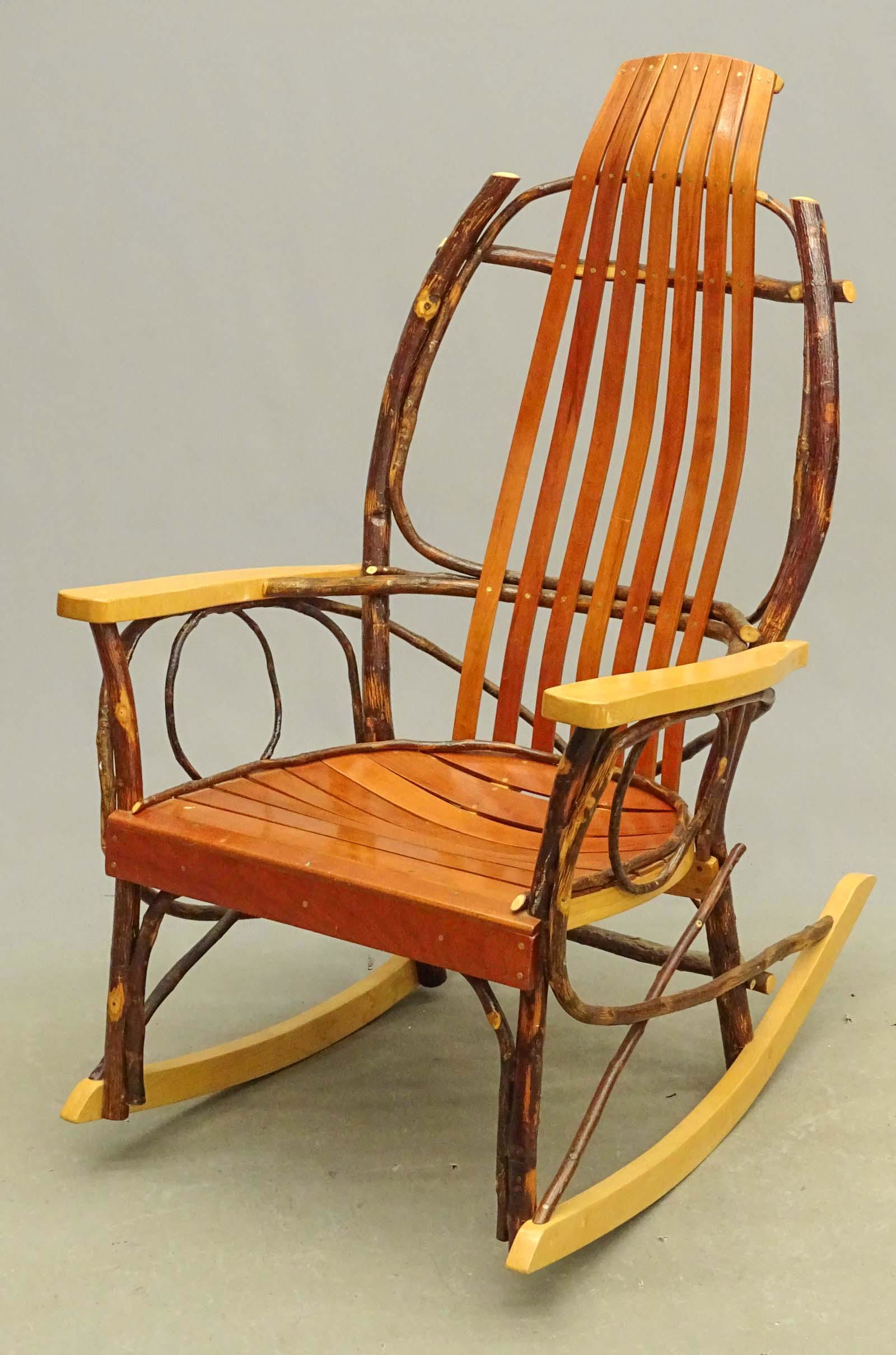 Adirondack Style Rocking Chair (1 of 3)