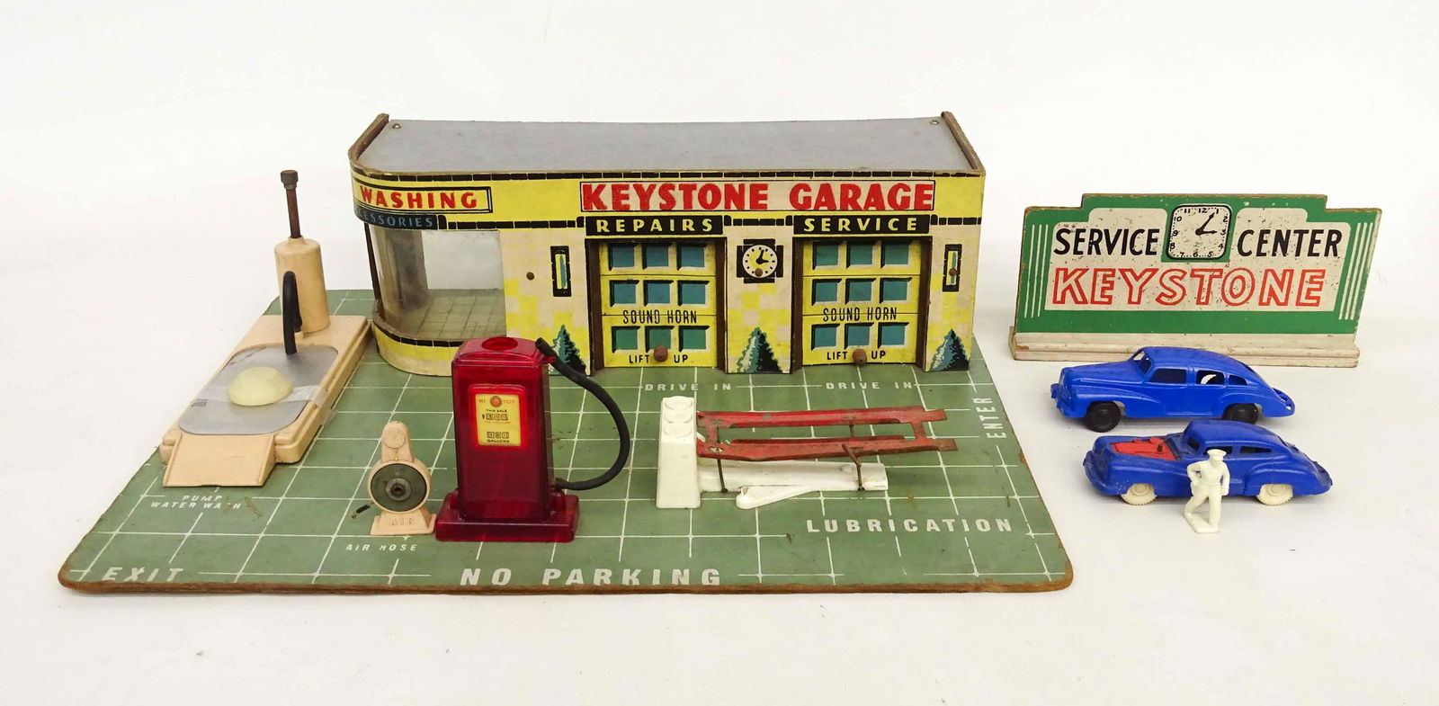 C. 1940's Keystone Garage Toy (1 of 6)