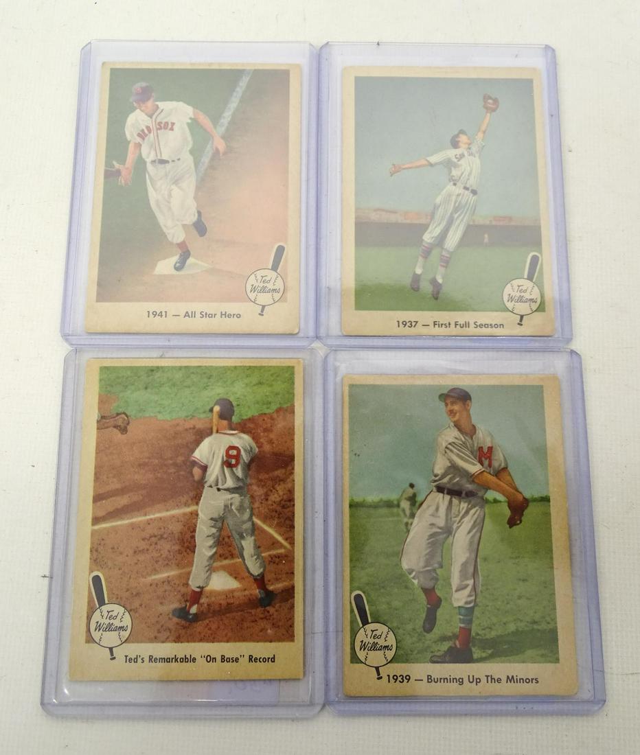 Ted Williams Baseball Cards (1 of 5)