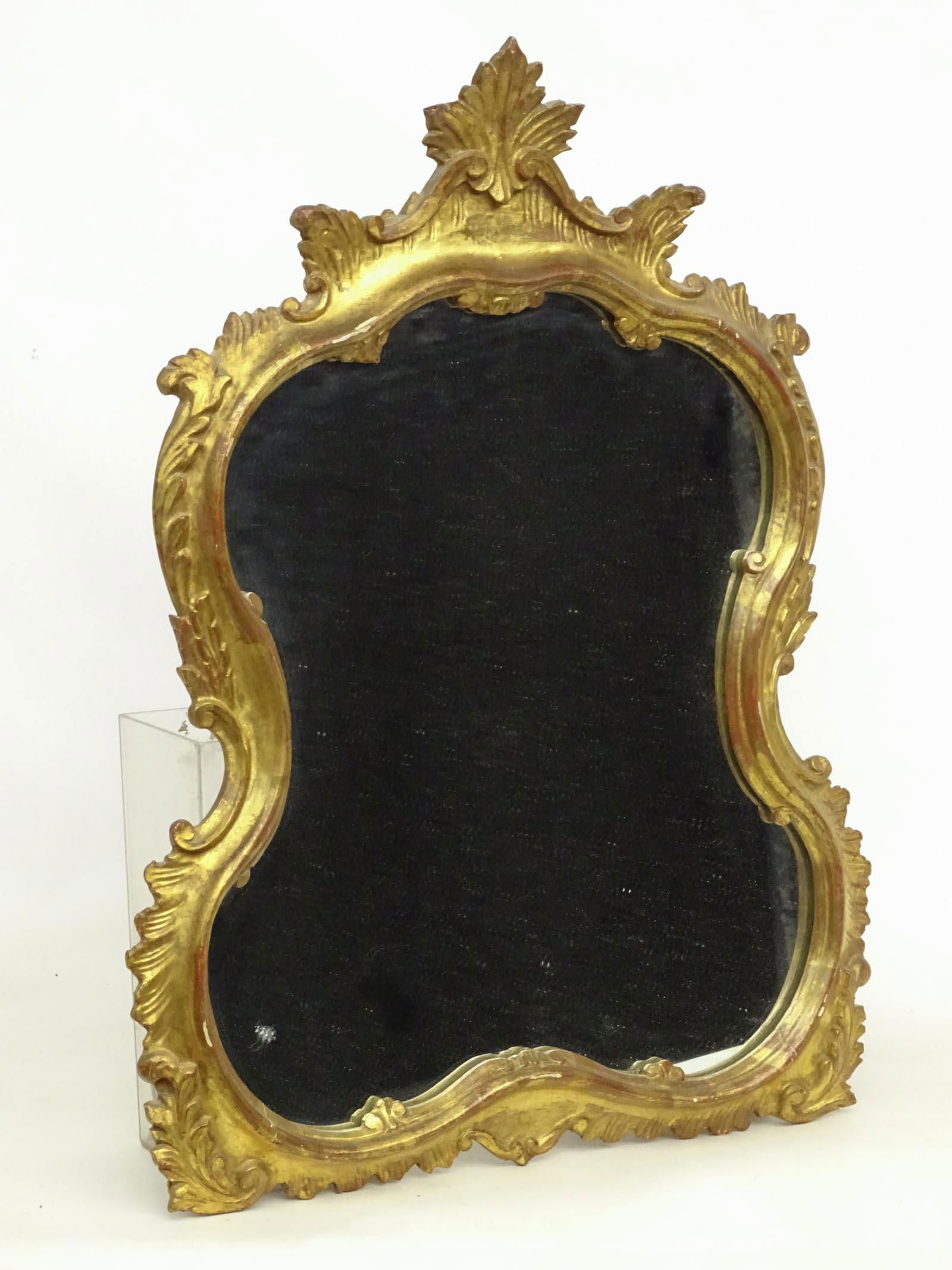 Decorative Gilt Mirror (1 of 3)