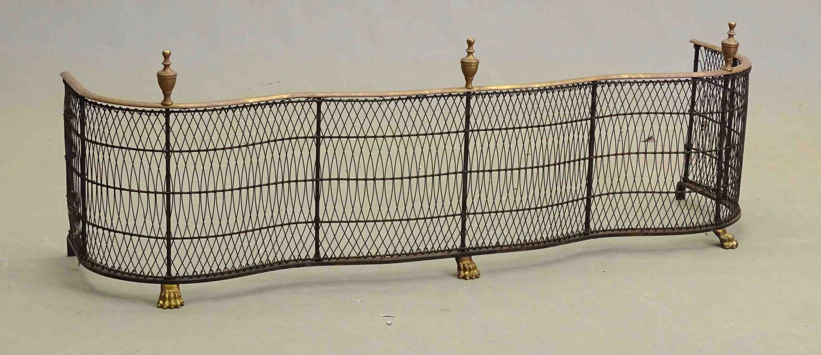 19th c. Serpentine Fireplace Screen (1 of 3)