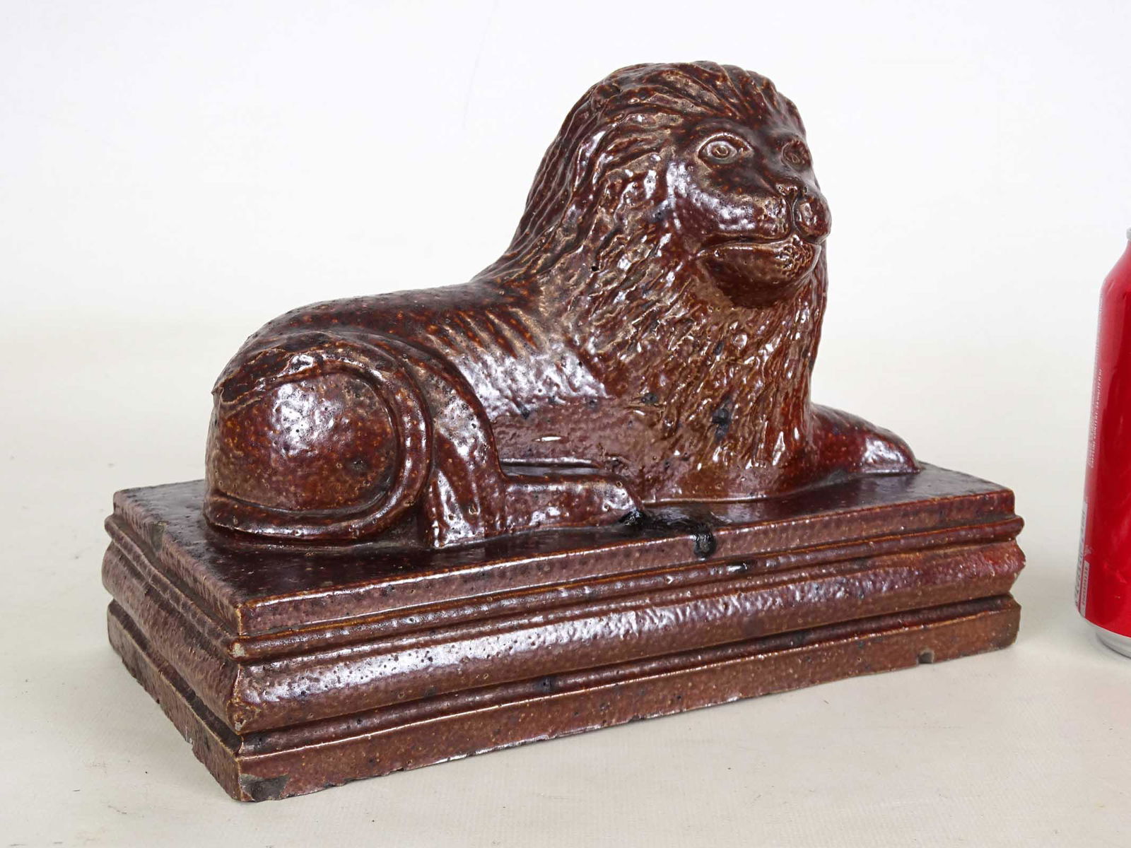 19th c. Sewer Tile Lion (1 of 5)
