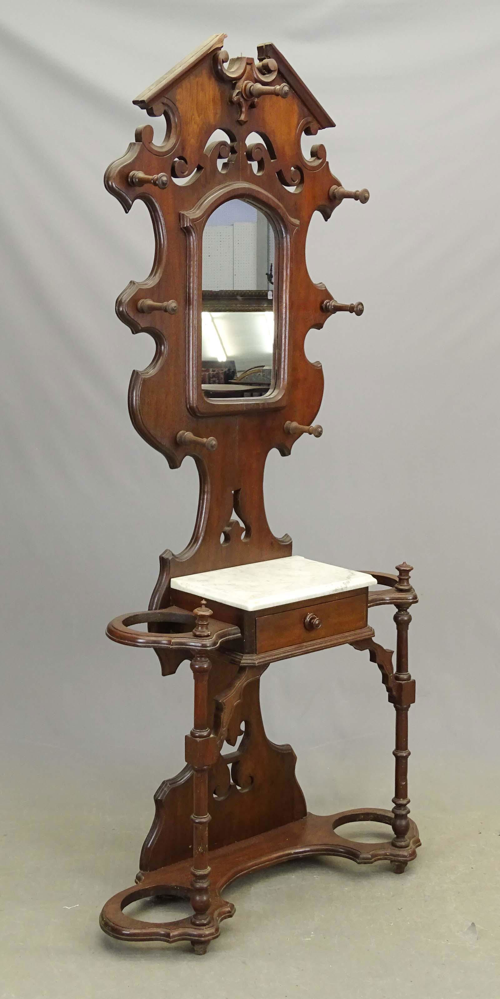 Victorian Hall Tree (1 of 7)