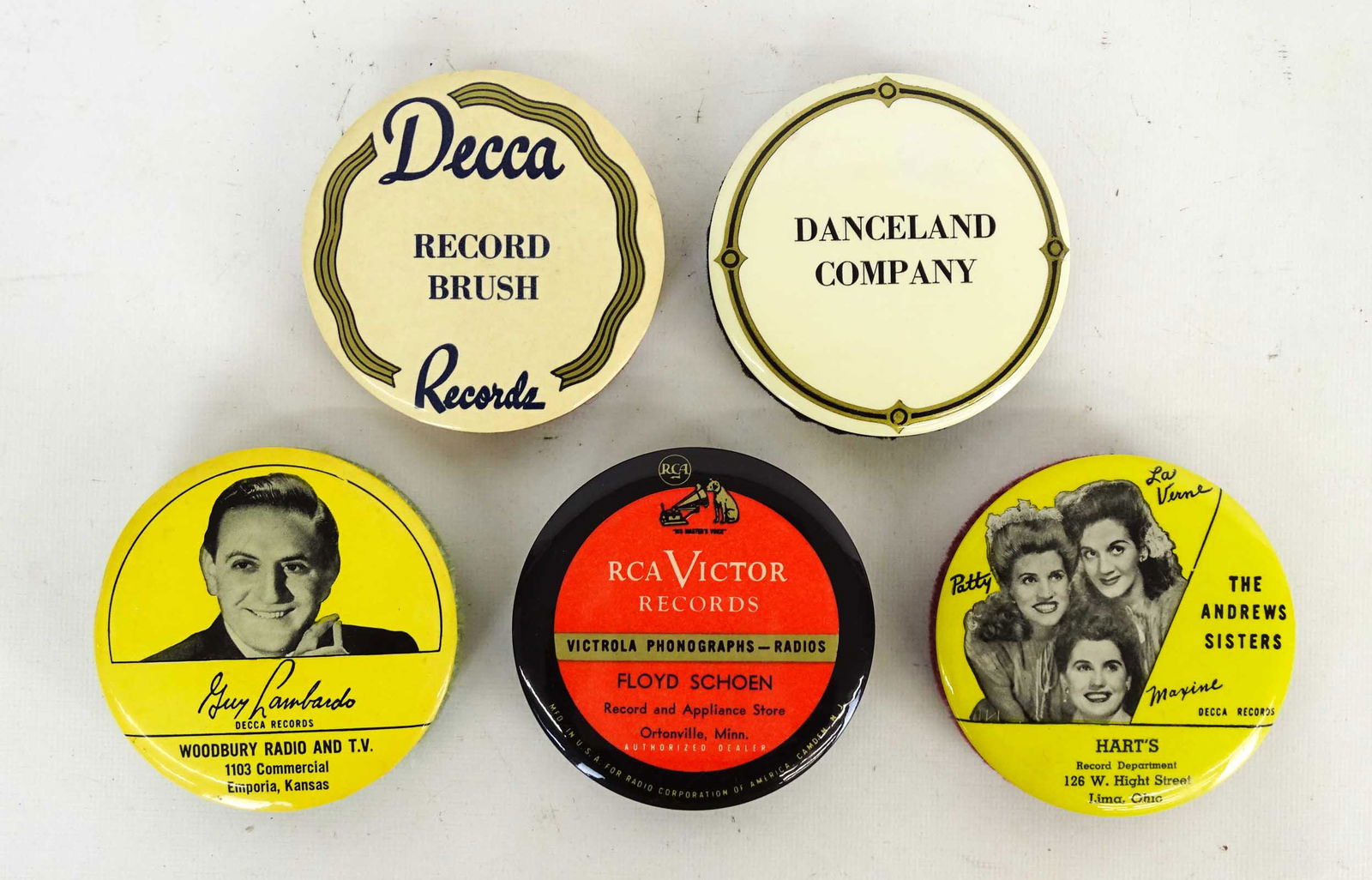 Celluloid Record Brushes (1 of 4)