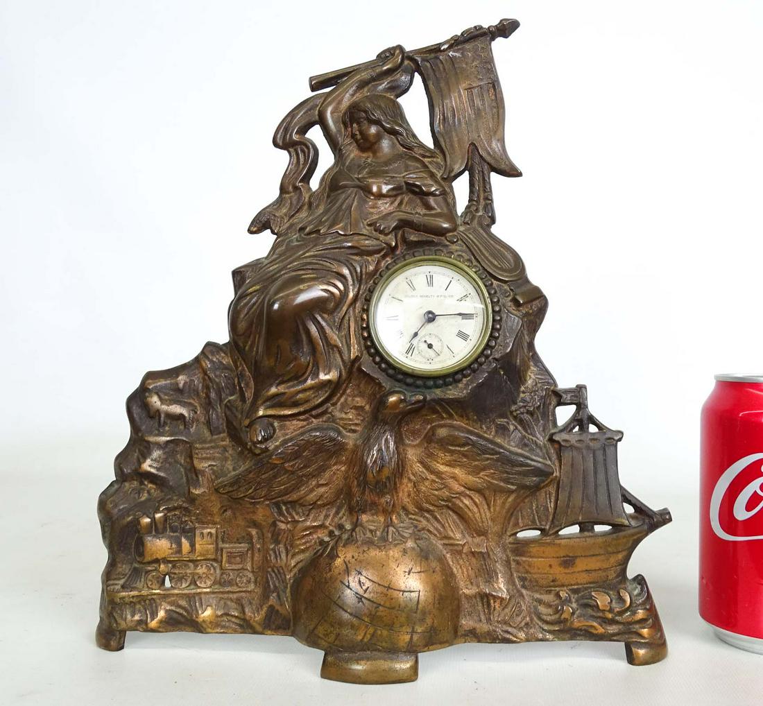Early Lady Liberty Clock (1 of 5)
