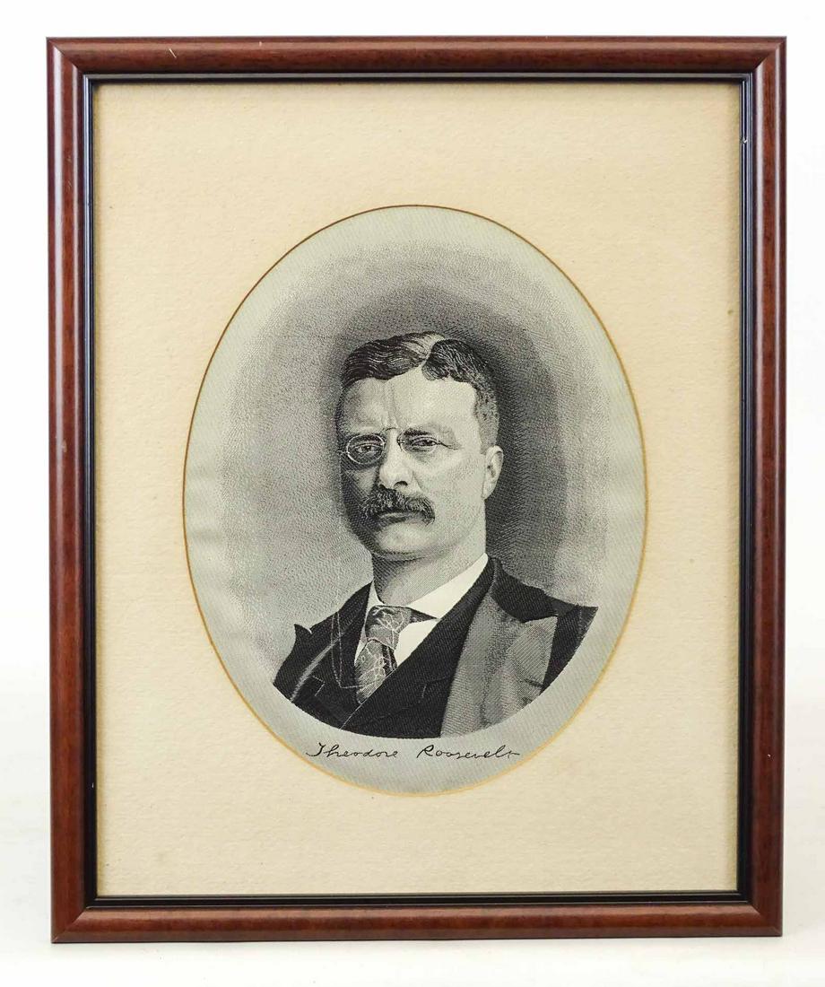 Teddy Roosevelt Framed Textile (1 of 4)