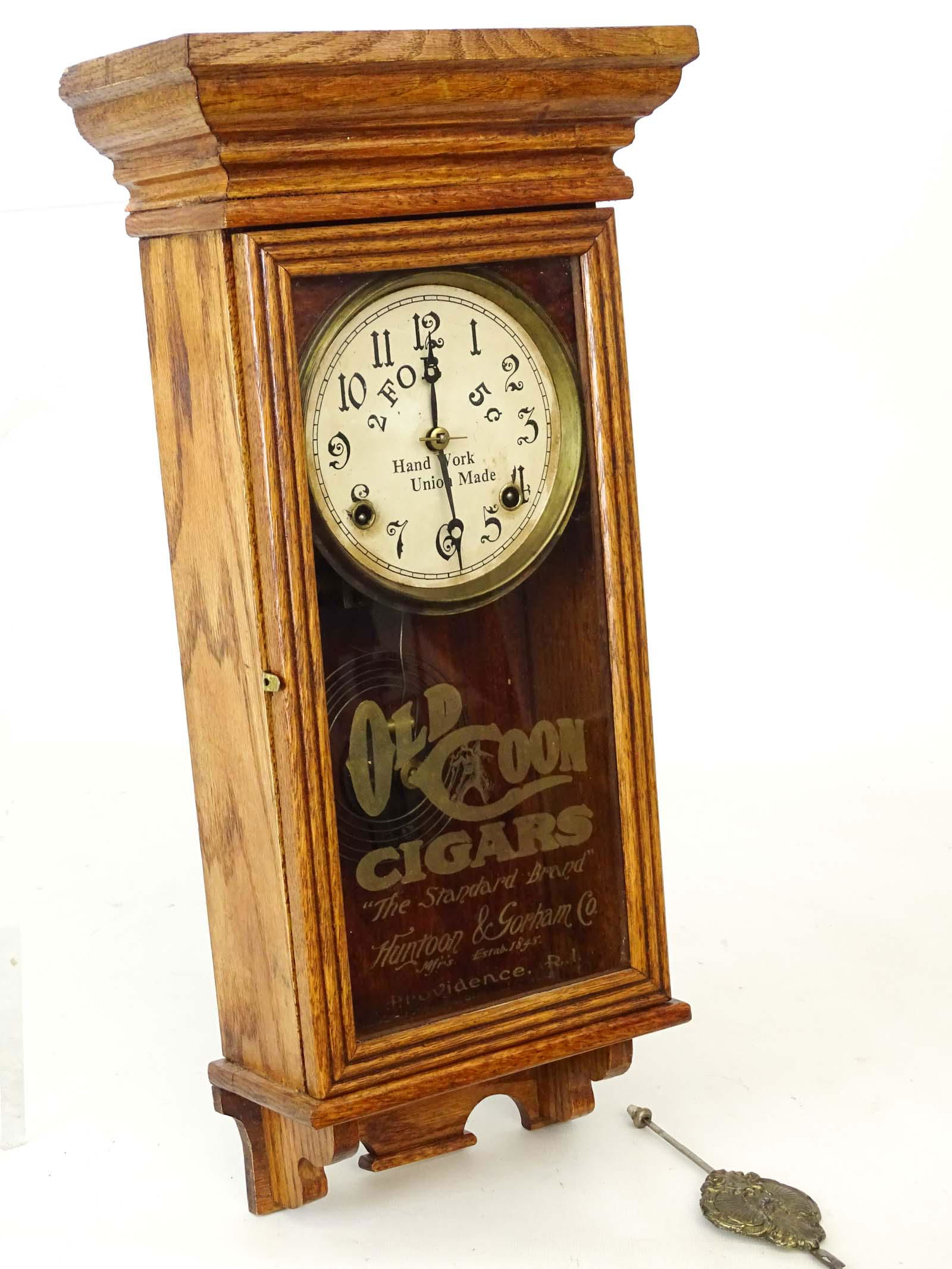 Regulator Advertising Clock