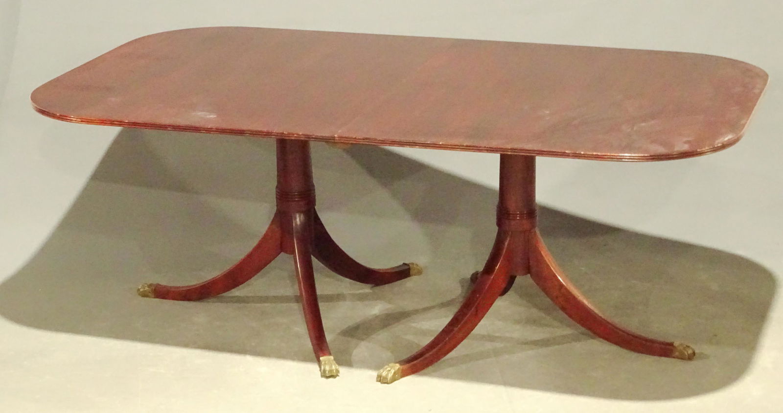 Double Pedestal Dining Table (1 of 4)