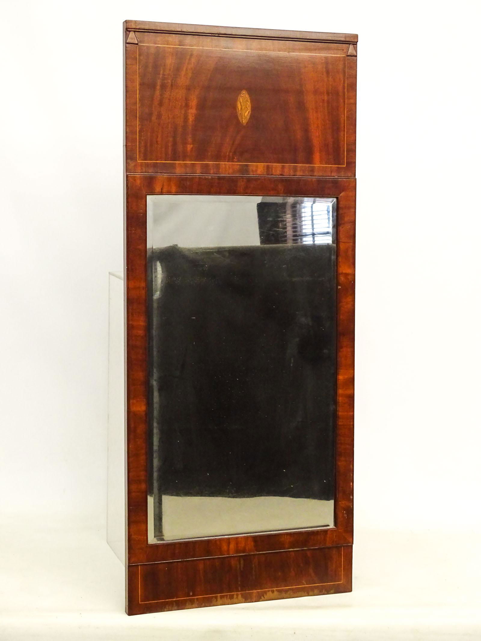 19th c. Federal Inlaid Mirror (1 of 4)