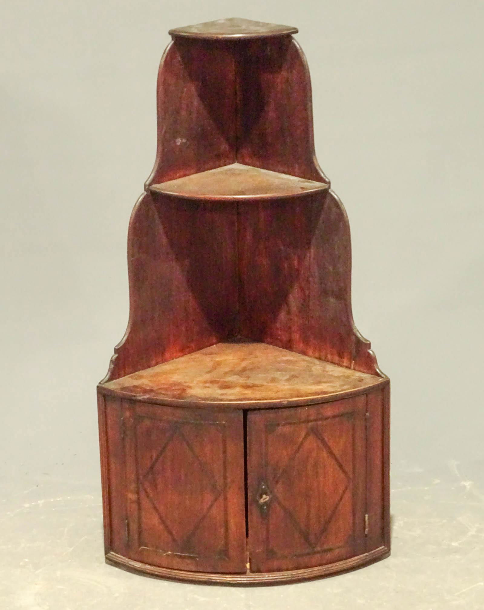 19th c. French Hanging Cabinet (1 of 4)