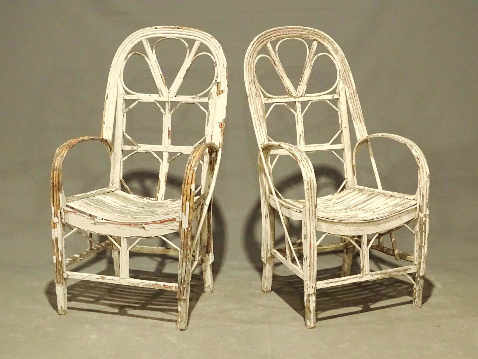 Pair Adirondack Twig Chairs (1 of 5)