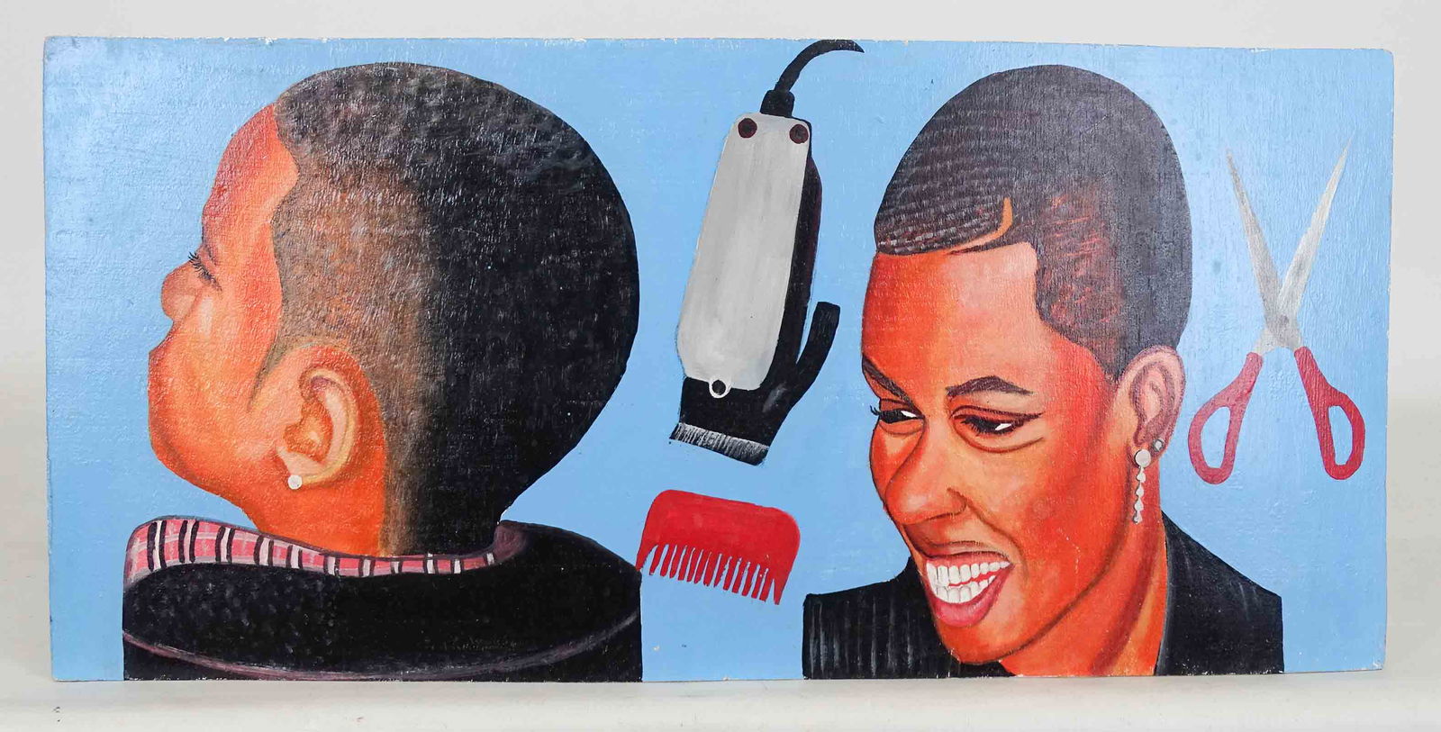Haitian School, Barber Shop Artwork (1 of 4)