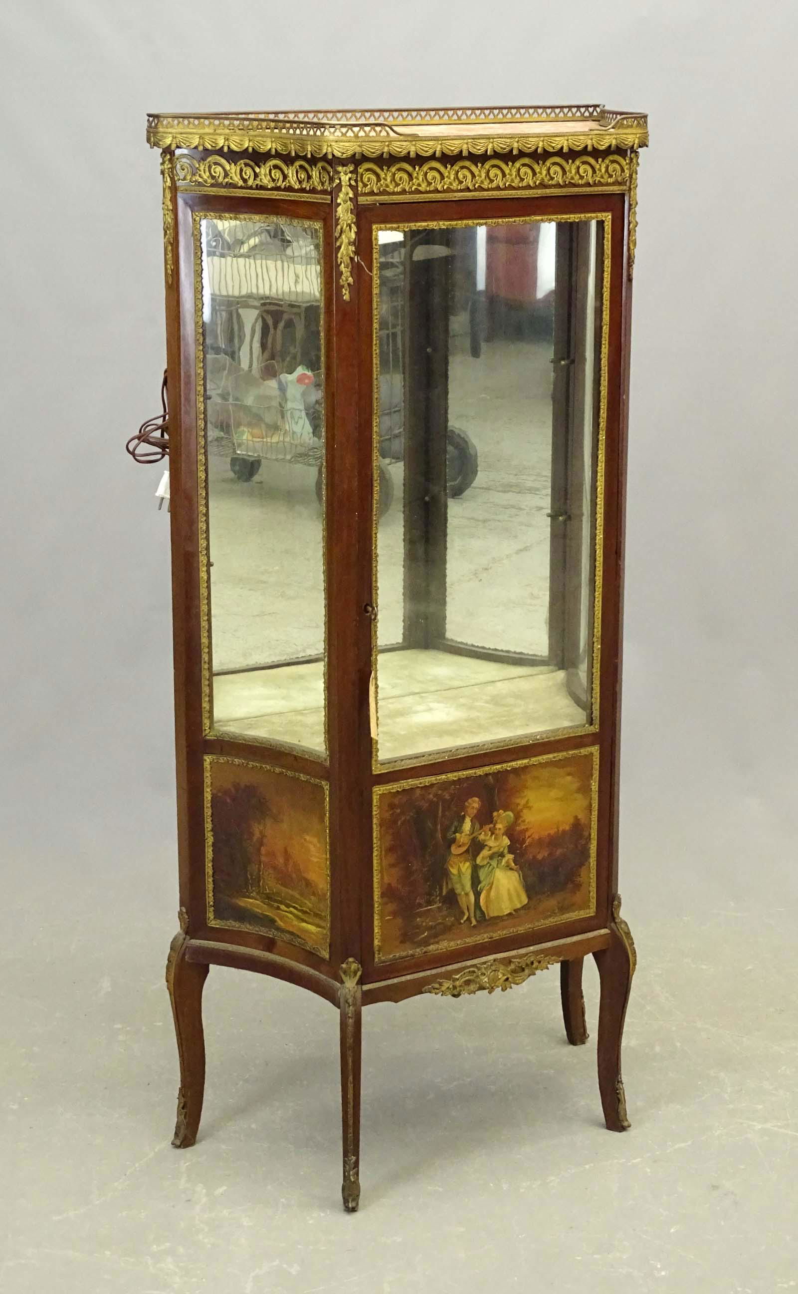 French Vitrine Cabinet (1 of 7)