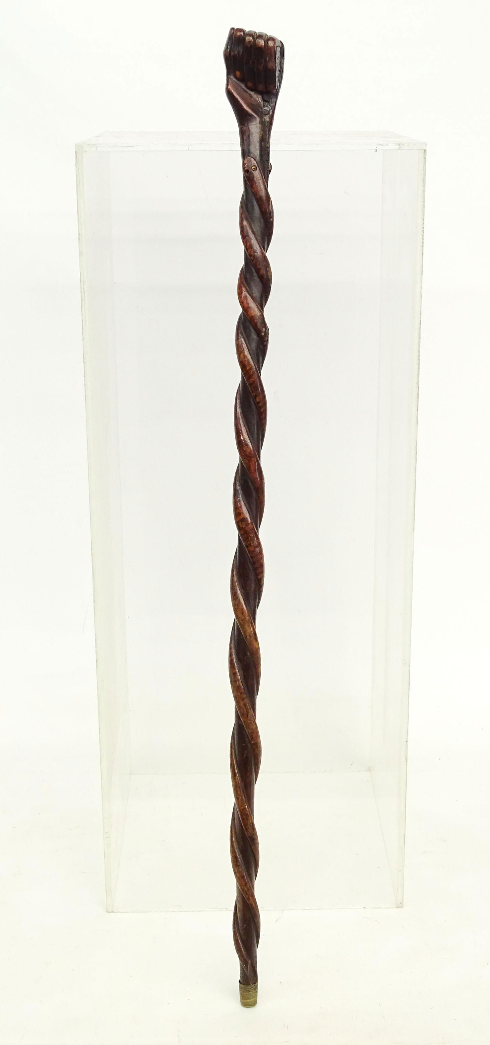 Folk Art Walking Stick (1 of 6)