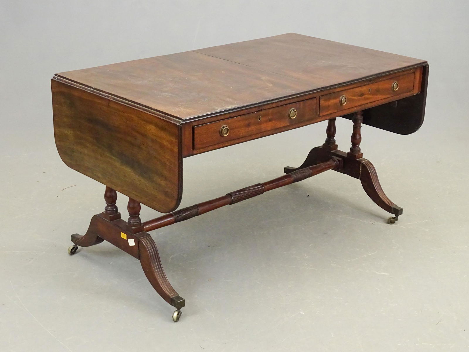 19th c. Mahogany Sofa Table (1 of 7)