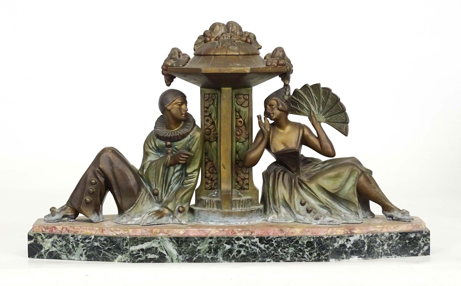 French Art Nouveau Sculpture Group (1 of 7)