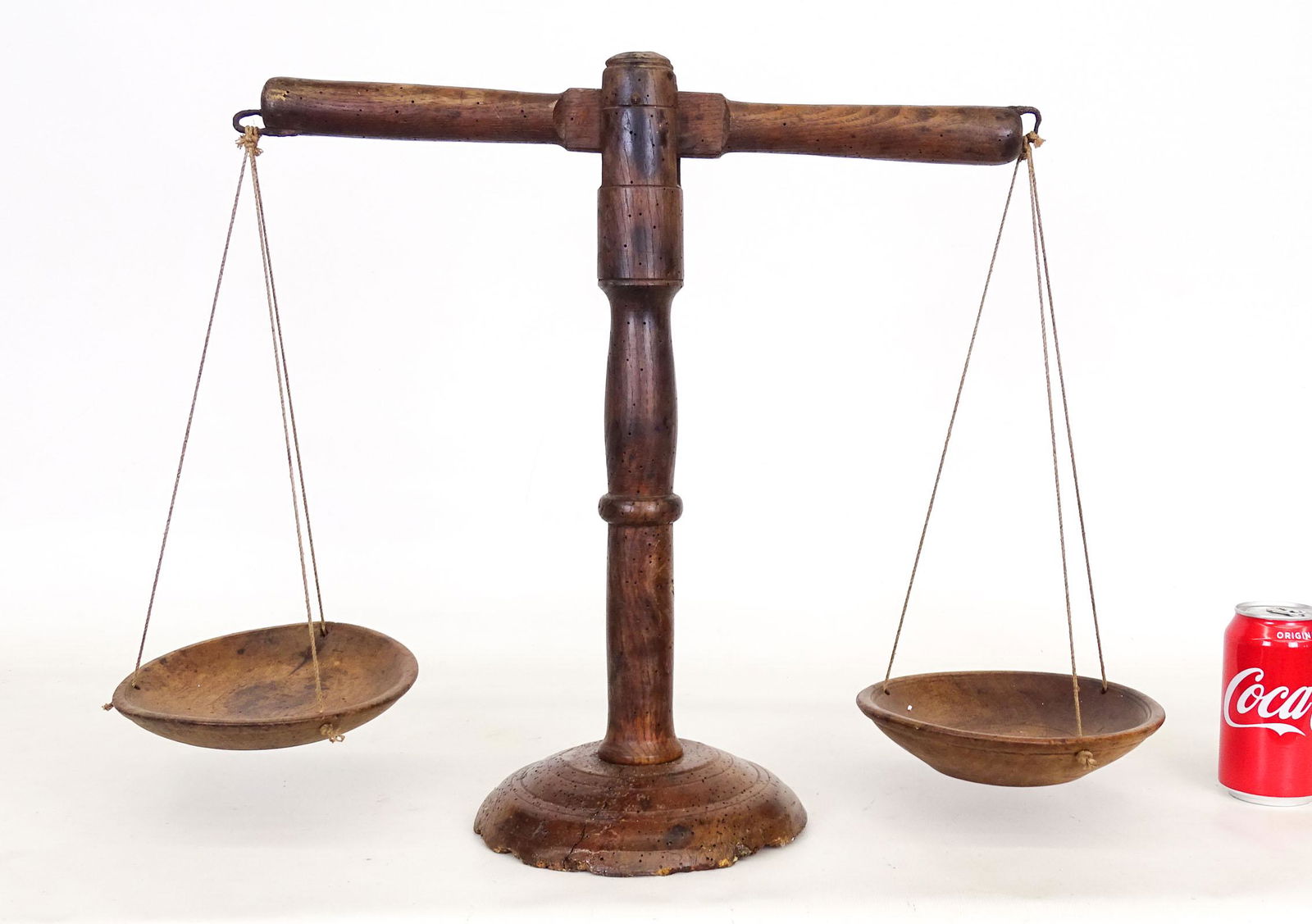 19th c. Wooden Balance Scale (1 of 5)