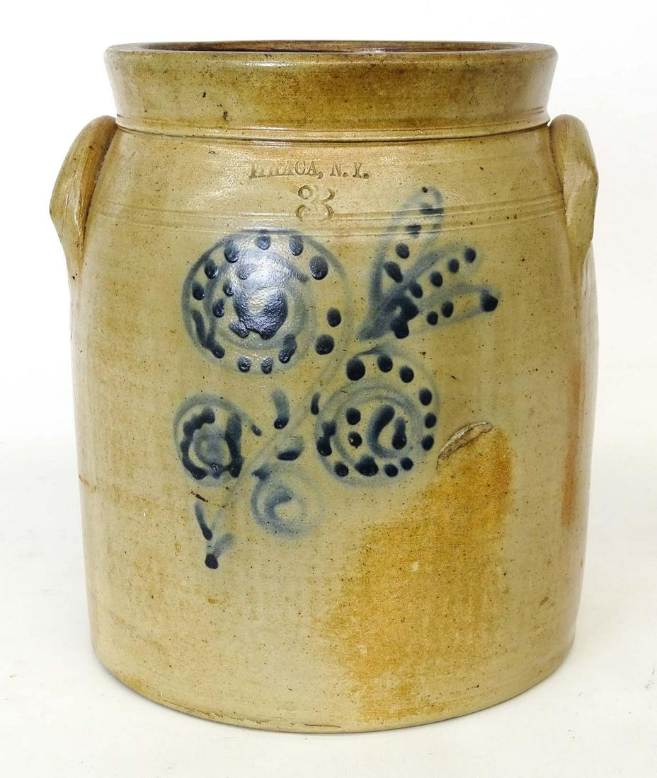 19th c. Stoneware Crock (1 of 5)