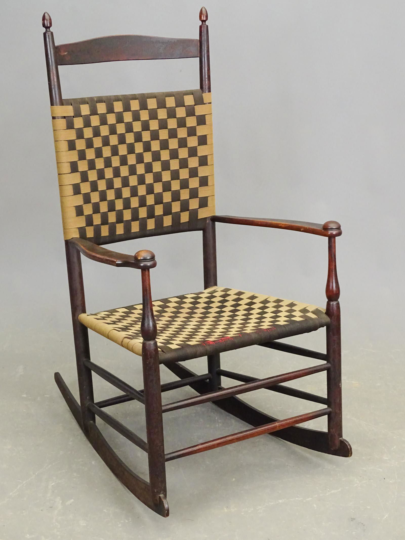 19th c. Shaker Rocking Chair (1 of 5)